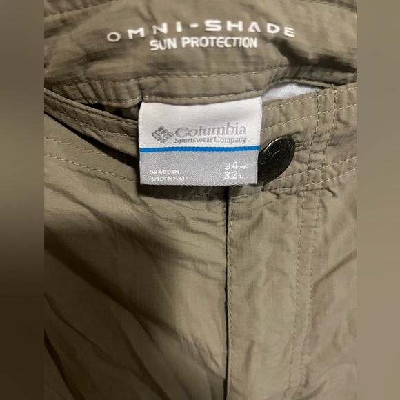 Columbia Men's Silver Ridge Convertible Cargo Hiking Fishing Pants 34 x 32 - Picture 3 of 3